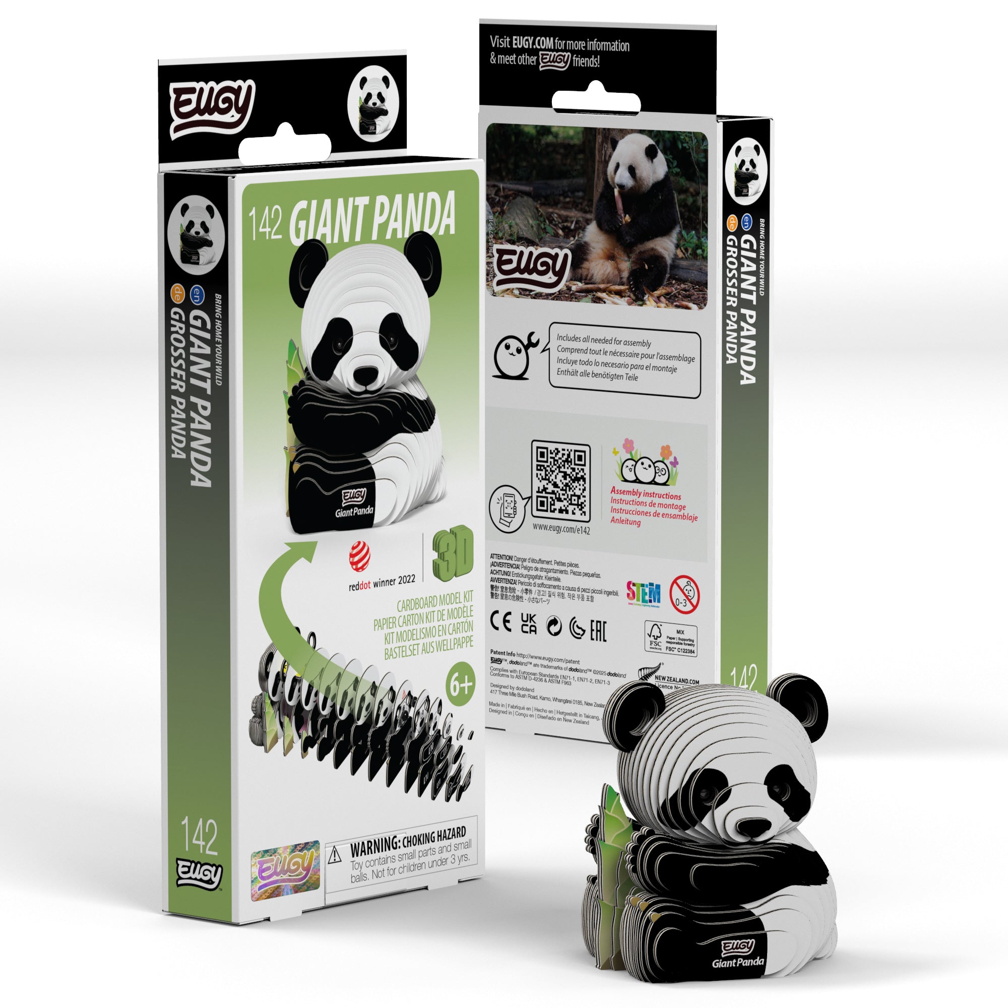 EUGY Giant Panda 3D Puzzle | Safari Ltd®