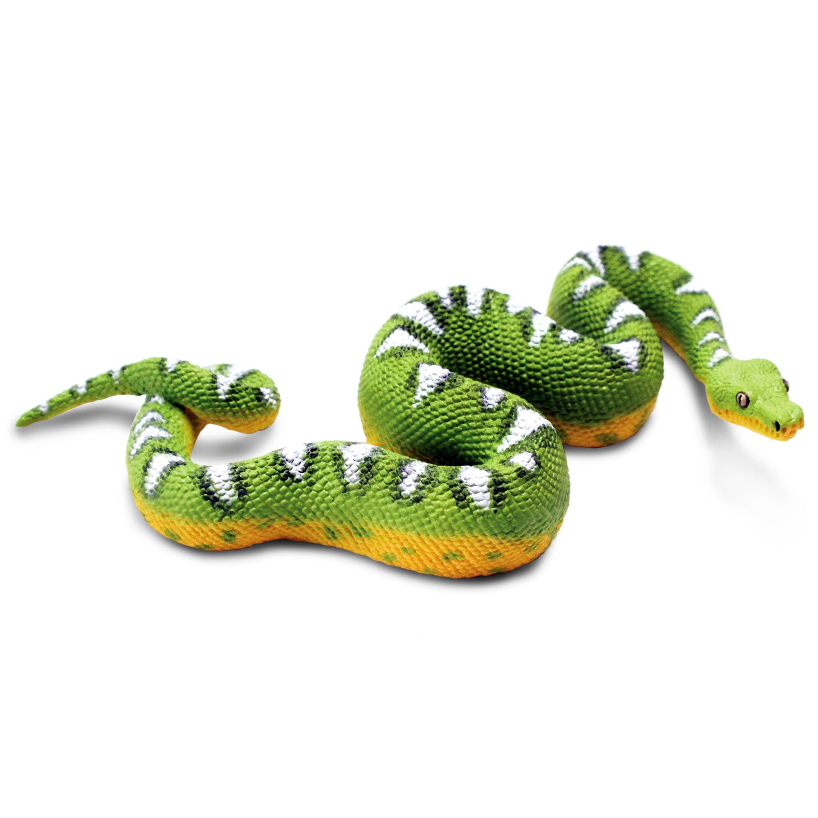 Emerald Tree Boa Figure – Realistic Snake Toy for Kids, Boys