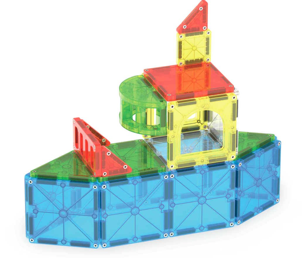 Magna-Tiles City Center 110 Pc Magnetic Building Set |  | Safari Ltd®