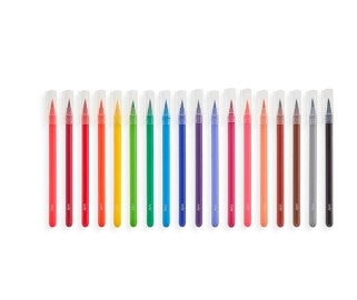 Ooly Chroma Blends: Watercolor Brush Markers (Set Of 18)