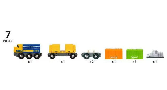 Brio Three Wagon Cargo Train