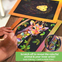 Scratch Art-Animal Power |  | Safari Ltd®