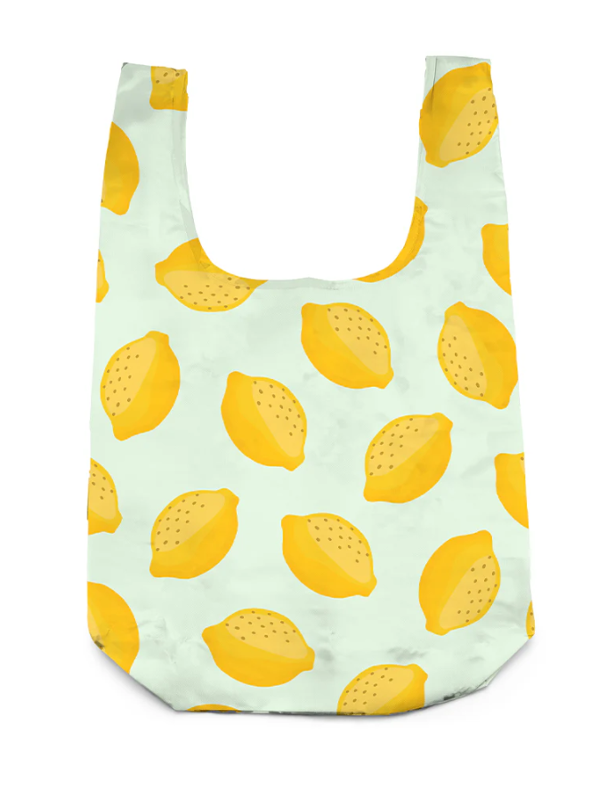 Living Royal Lemon 2-in-1 Bag Charm + Shopper Bag |  | Safari Ltd®