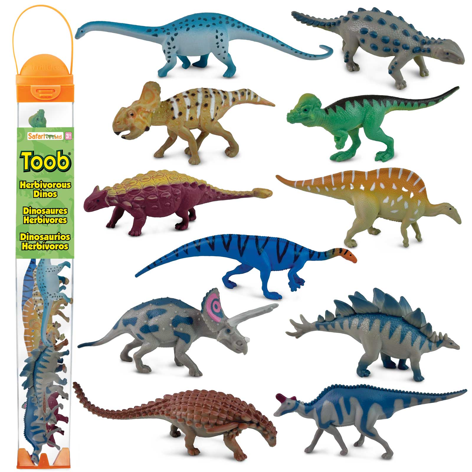 Herbivorous Dinos TOOB® | Safari Ltd®