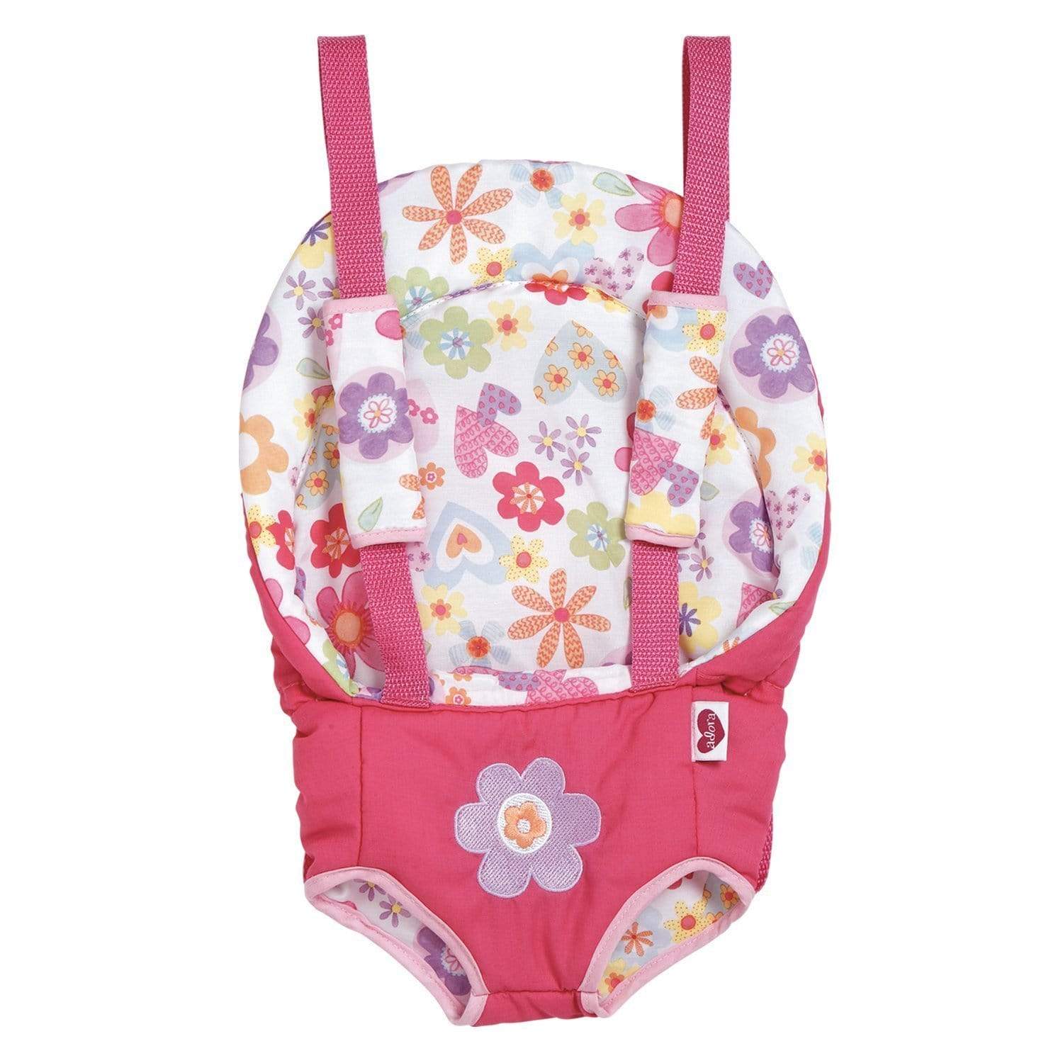 Adora Pink Blooms Snuggle Baby Doll Carrier |  | Safari Ltd®