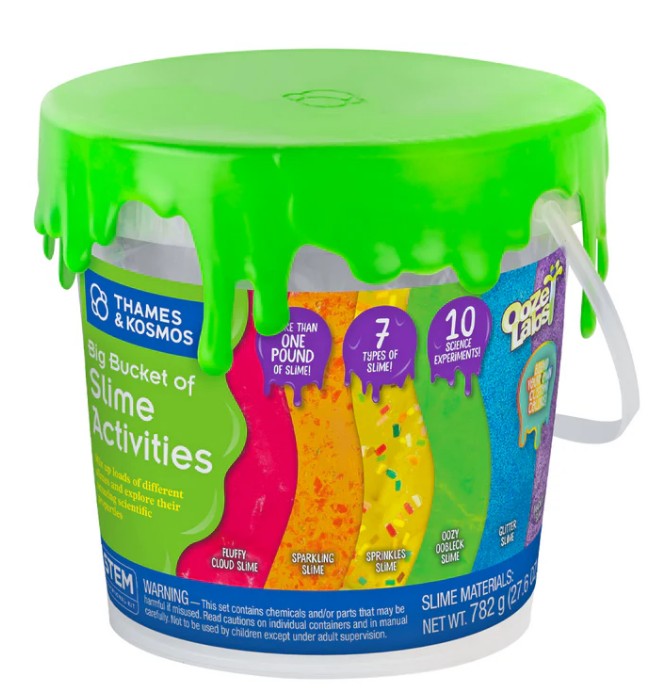 Ooze Labs: Big Bucket of Slime Activities |  | Safari Ltd®