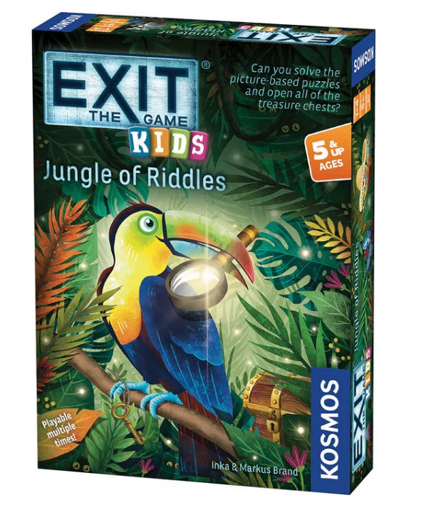 EXIT: The Game Kids Jungle of Riddles |  | Safari Ltd®