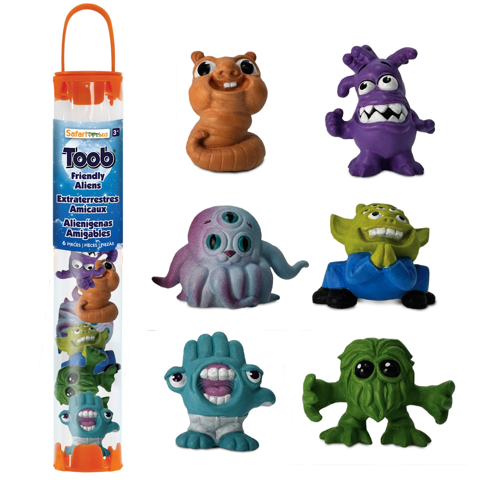 my singing monsters toys series 3 Safari Ltd Friendly Aliens Designer Toob
