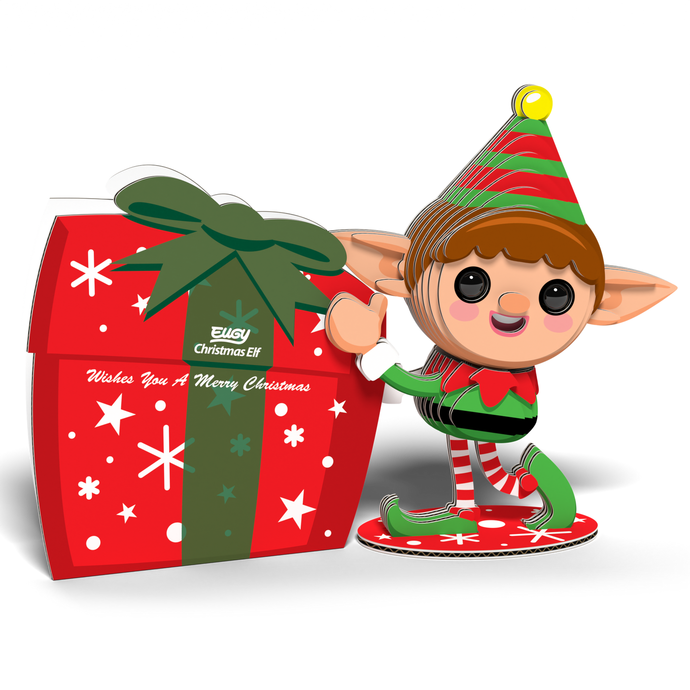 EUGY Christmas Elf 3D Puzzle | Eugy | Safari Ltd®
