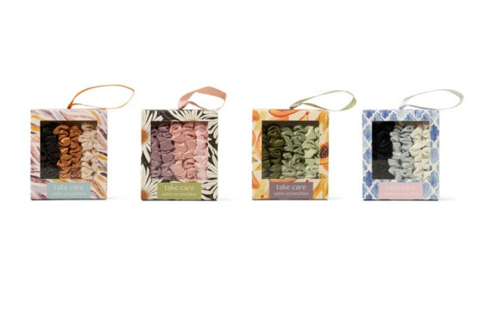 Crush Take Care Satin Scrunchies |  | Safari Ltd®