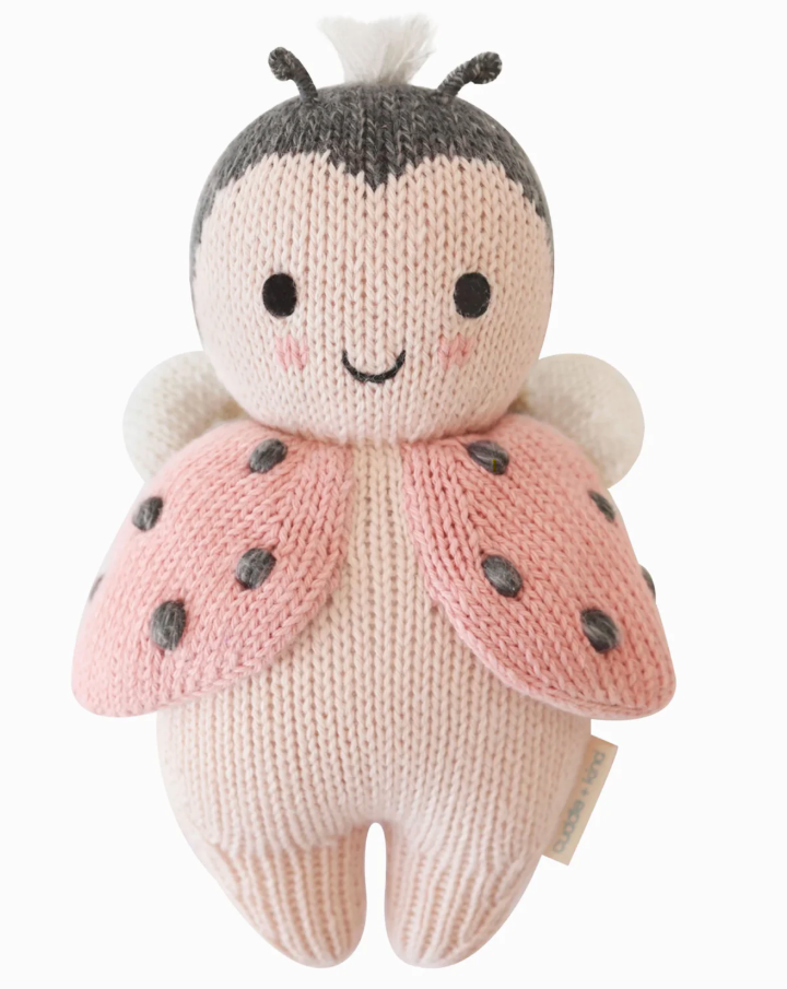 Cuddle + Kind Baby Ladybug Plush Stuffed Animal |  | Safari Ltd®