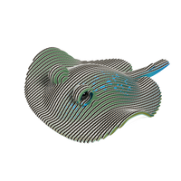 EUGY Stingray 3D Puzzle | Eugy | Safari Ltd®
