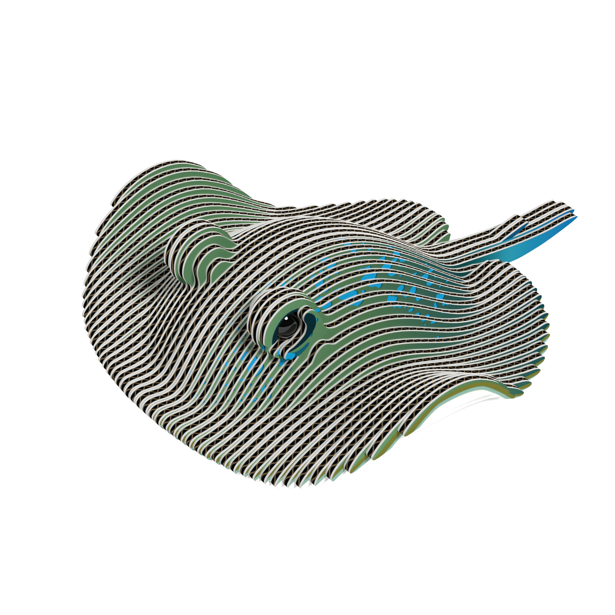 EUGY Stingray 3D Puzzle | Eugy | Safari Ltd®