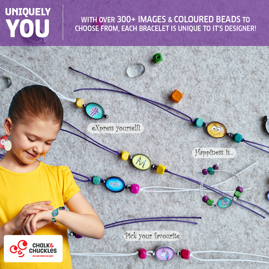 Chalk & Chuckles Design Your Own Bracelet Kit |  | Safari Ltd®