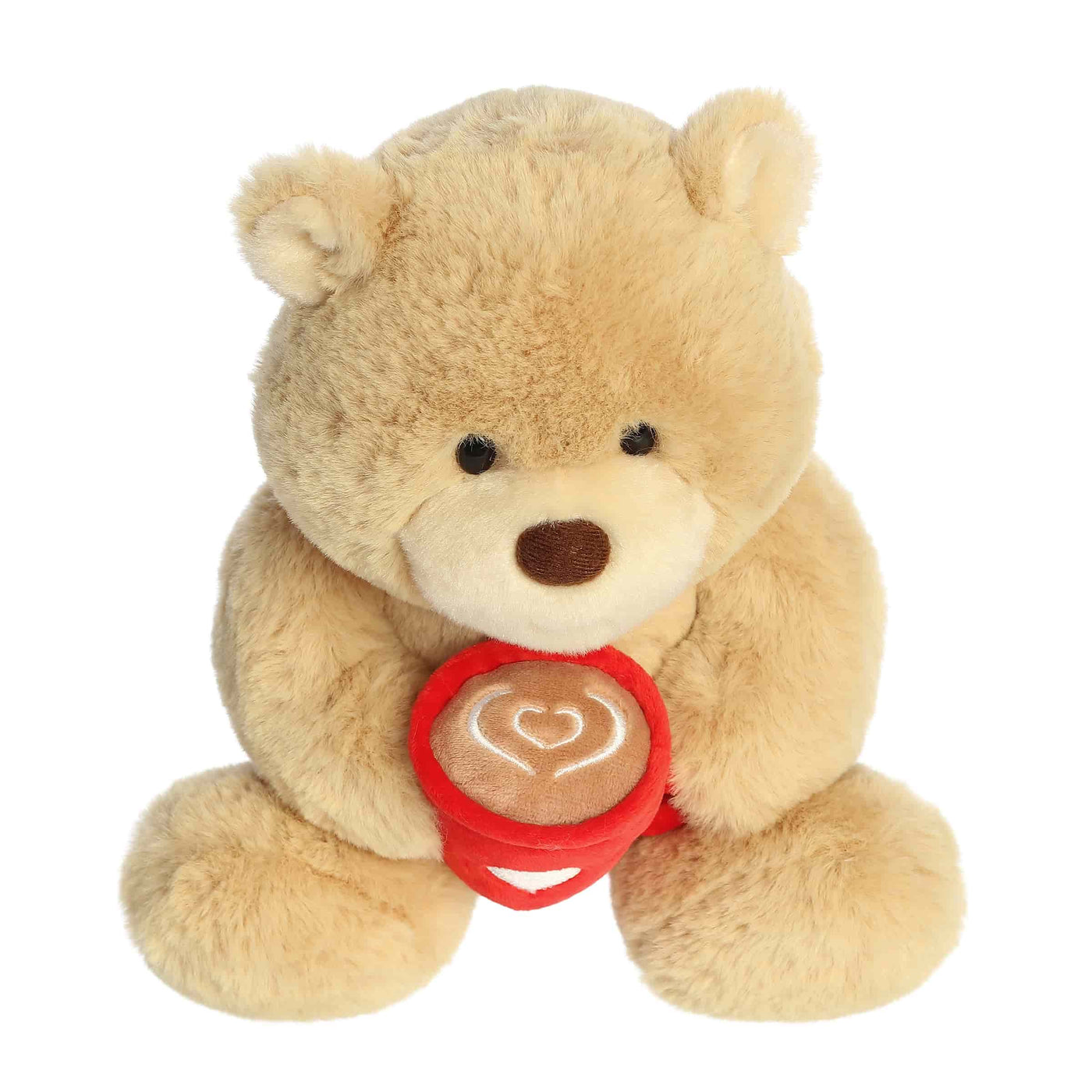 10" Latte Love Bear Hot Coffee |  | Safari Ltd®