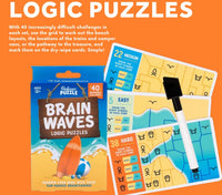 Brain Waves Logic Puzzles |  | Safari Ltd®