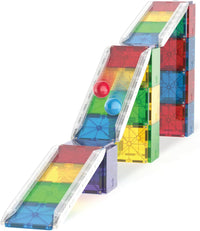 Magna-Tiles Rail Racers Deluxe 90 Pc Magnetic Building Set |  | Safari Ltd®