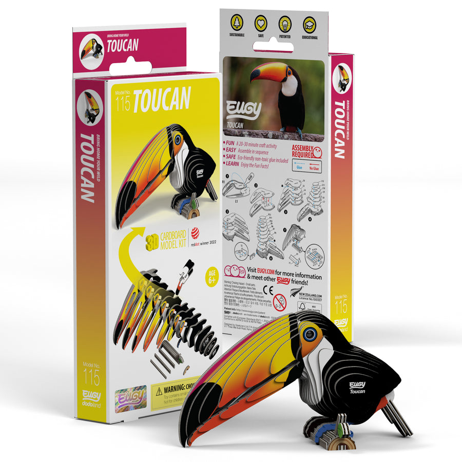 EUGY Toucan 3D Puzzle |  | Safari Ltd®