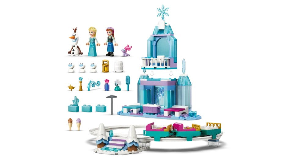 Lego Elsa's Ice Castle & Snow Ride Adventure |  | Safari Ltd®