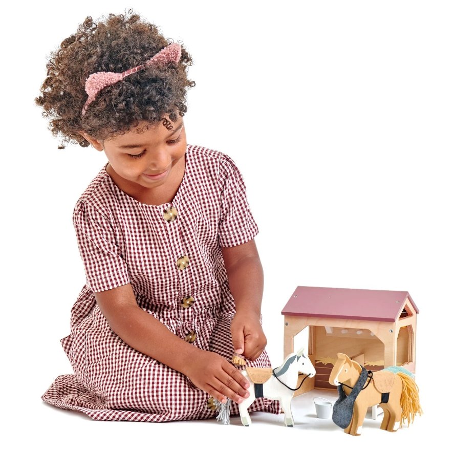 Tender Leaf Toys The Stables | Pretend Play | Safari Ltd®