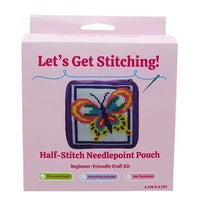Butterfly Needlepoint Bag Kit