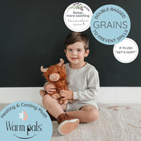 1i4 Group Warm Pals Highland Cow Plush Toy |  | Safari Ltd®