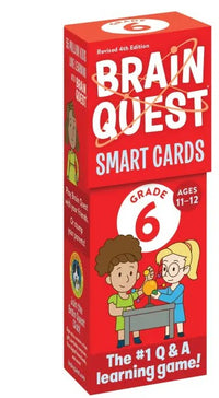 Brain Quest 6th Grade Smart Cards Revised 4th Edition
