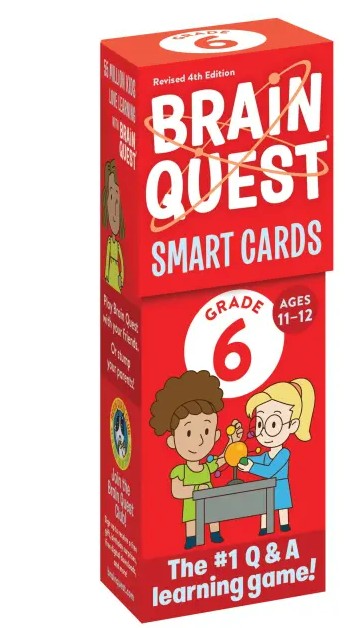 Brain Quest 6th Grade Smart Cards Revised 4th Edition