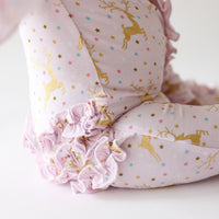 Ryleigh - Footie Ruffled Zippered One Piece |  | Safari Ltd®