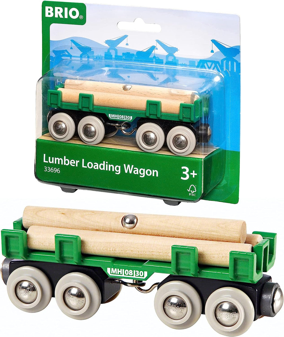 Lumber Loading Wagon