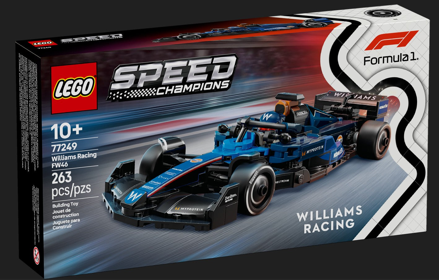 LEGO Williams Racing FW46 F1 Race Car | Safari Ltd®