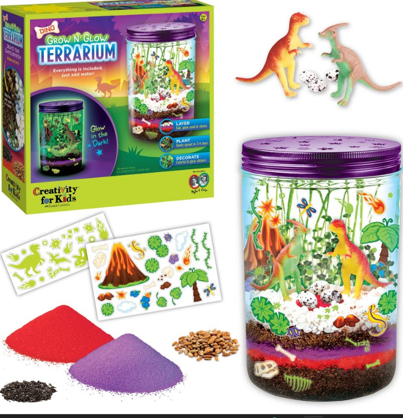 Grow N' Glow Terrarium Dinosaur |  | Safari Ltd®