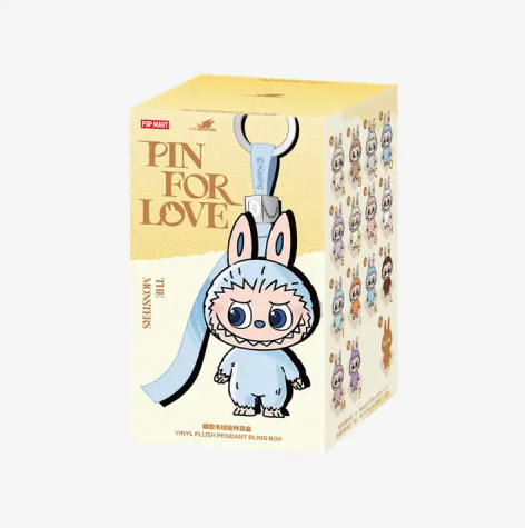 Labubu - Monsters Pin for Love Series A-M Blind Box Pendant Plush