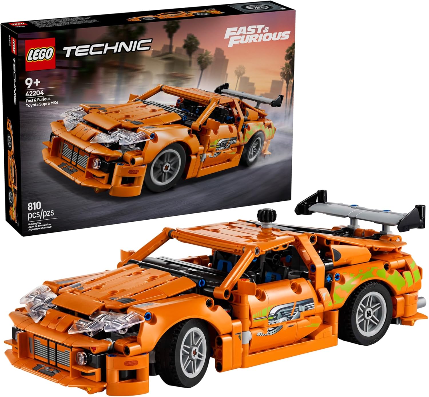 LEGO Technic Fast and Furious Toyota Supra MK4 Building Kit 42204 |  | Safari Ltd®