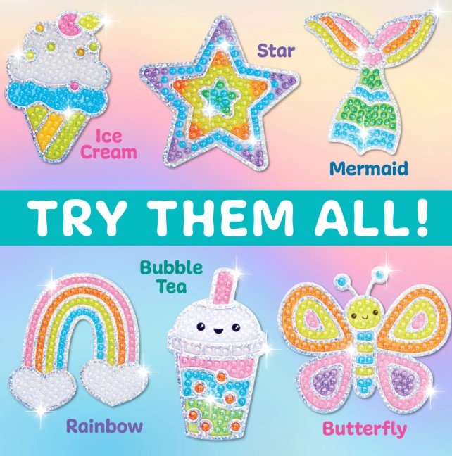 Bubble Gems™ Super Sticker Mermaid |  | Safari Ltd®