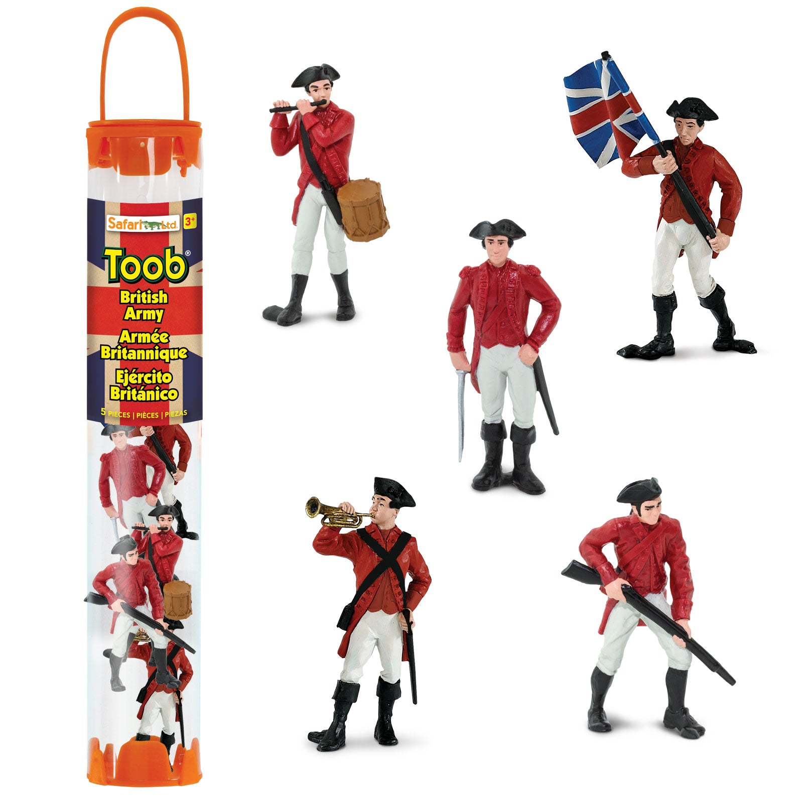 Revolutionary War British Army Figurines TOOB® | Safari Ltd®