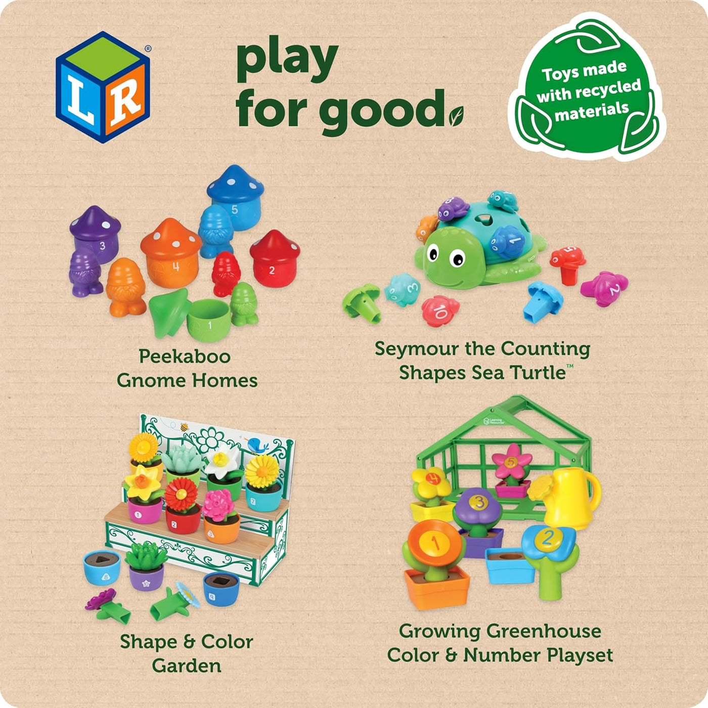 Learning Resources Seymore the Counting Shapes Sea Turtle |  | Safari Ltd®