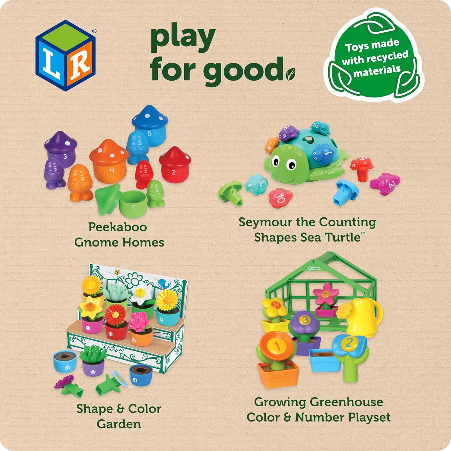 Learning Resources Seymore the Counting Shapes Sea Turtle |  | Safari Ltd®