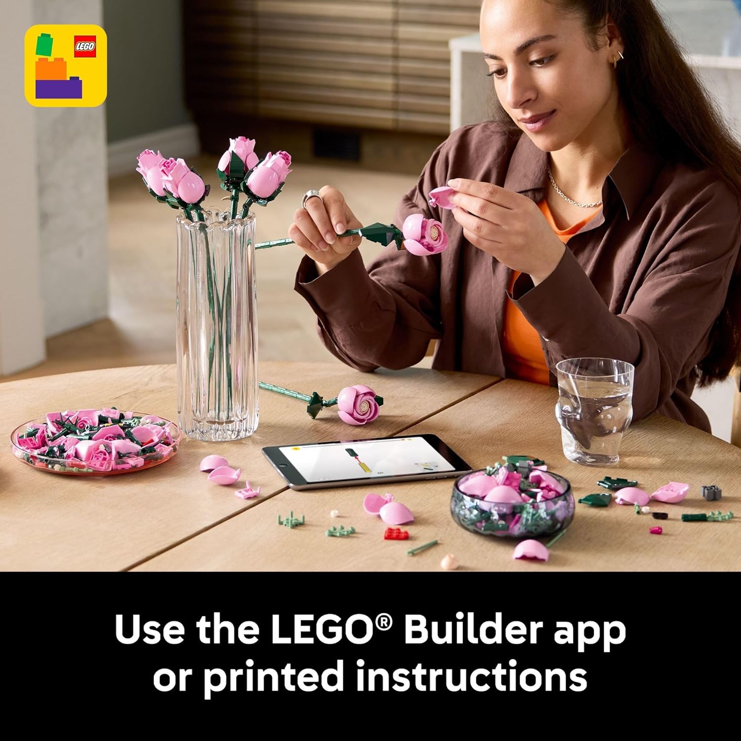 LEGO Botanicals Bouquet of Pink Roses 10374 |  | Safari Ltd®
