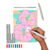 FlowArt - Dot-by-Letter - Botanicals Art Set |  | Safari Ltd®