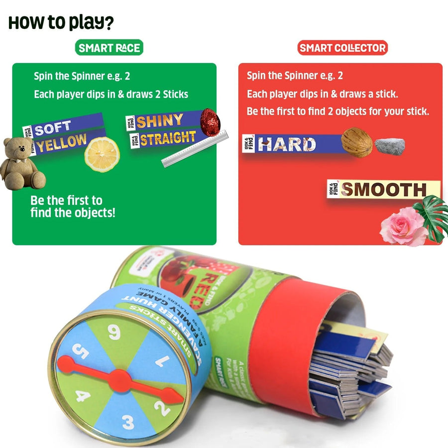SMART STICKS-Scavenger Hunt |  | Safari Ltd®
