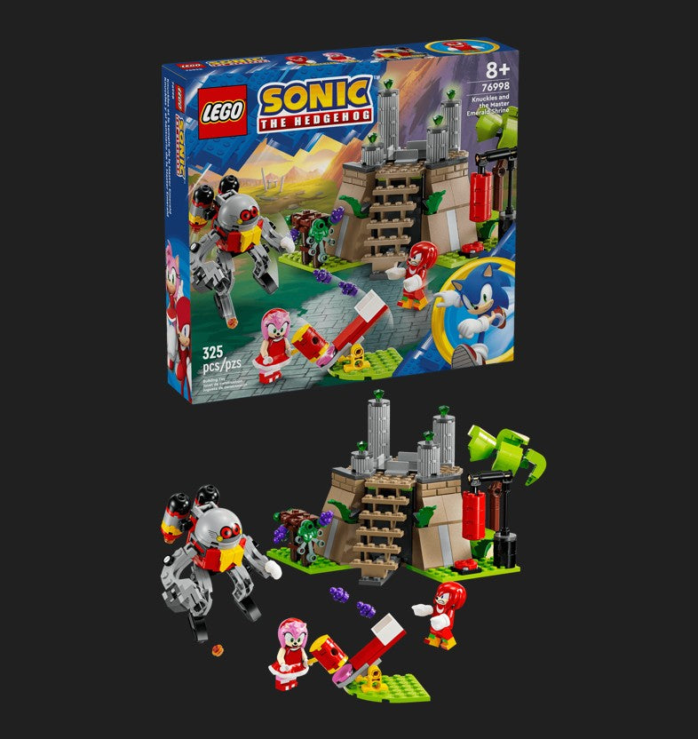 LEGO Knuckles and the Master Emerald Shrine | Safari Ltd®