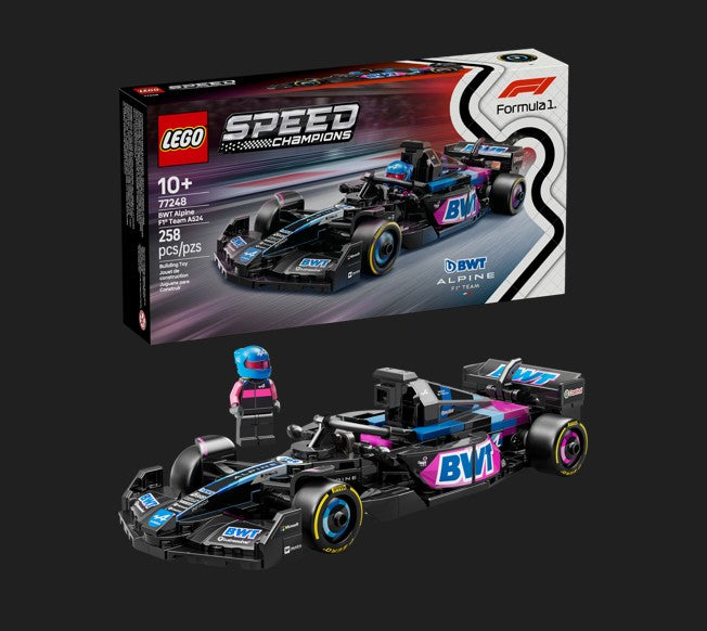 LEGO BWT Alpine F1 Team A524 Race Car | Safari Ltd®