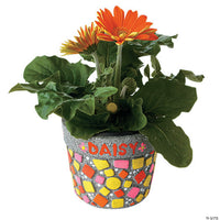 Paint your Own Stone: Mosaic Flower Pot | Mindware | Safari Ltd®