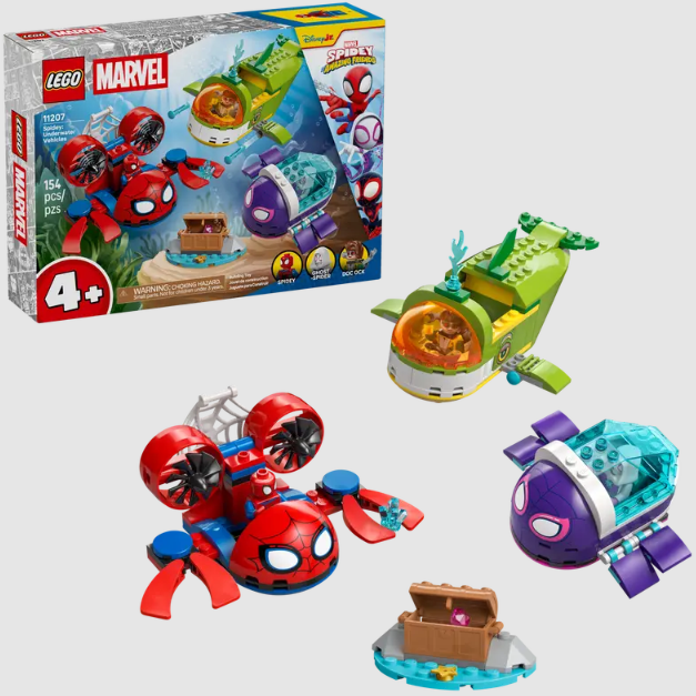 Lego Spidey: Underwater Vehicles |  | Safari Ltd®