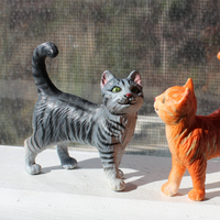 Gray Tabby Cat Toy | Safari Ltd®