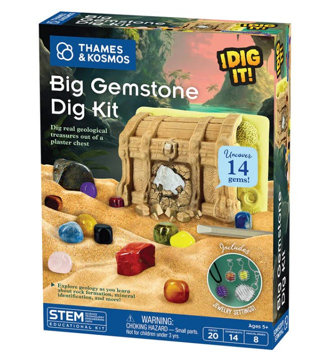 I Dig It! Big Gemstone Dig Kit |  | Safari Ltd®