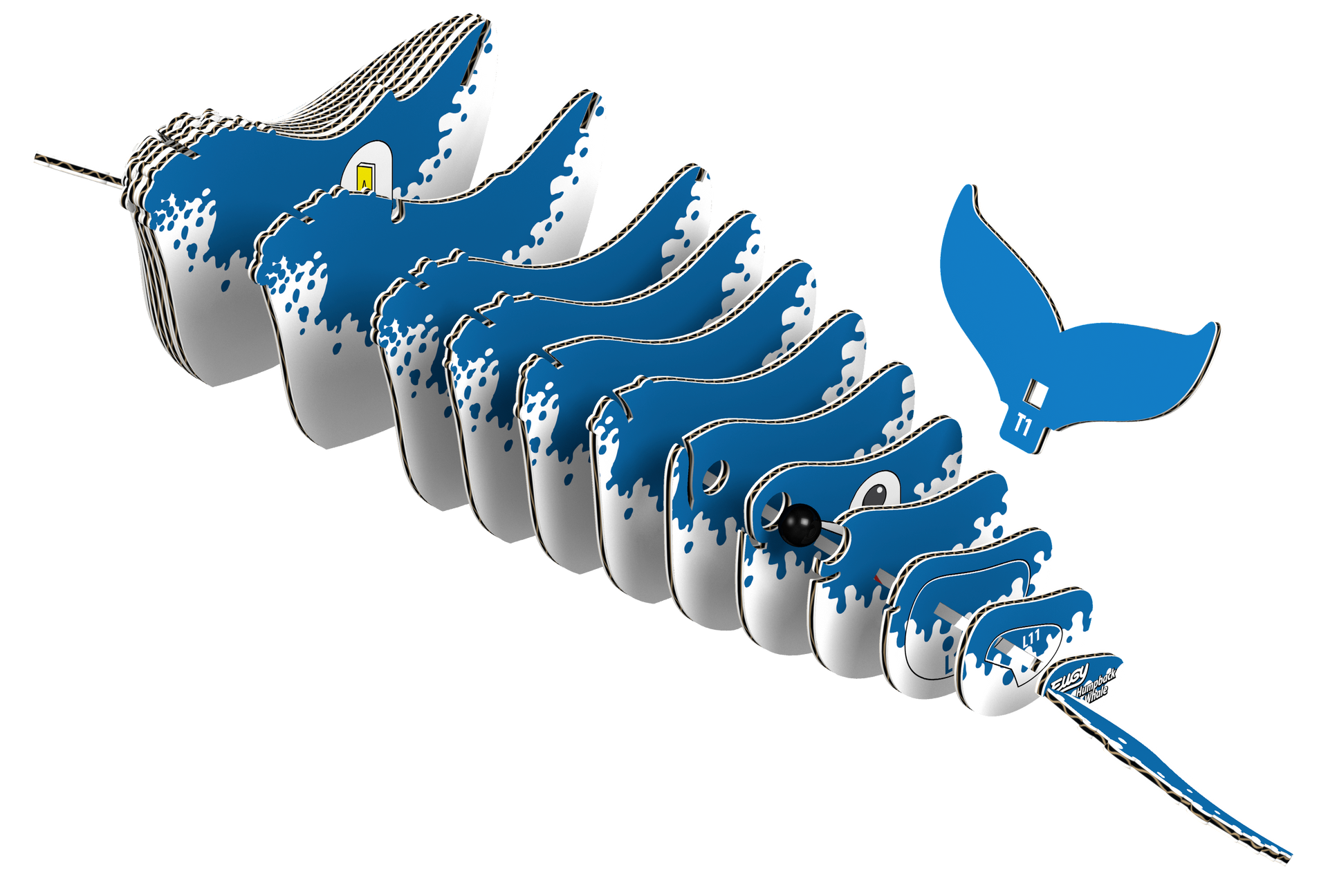 EUGY Humpback Whale 3D Puzzle | Safari Ltd®