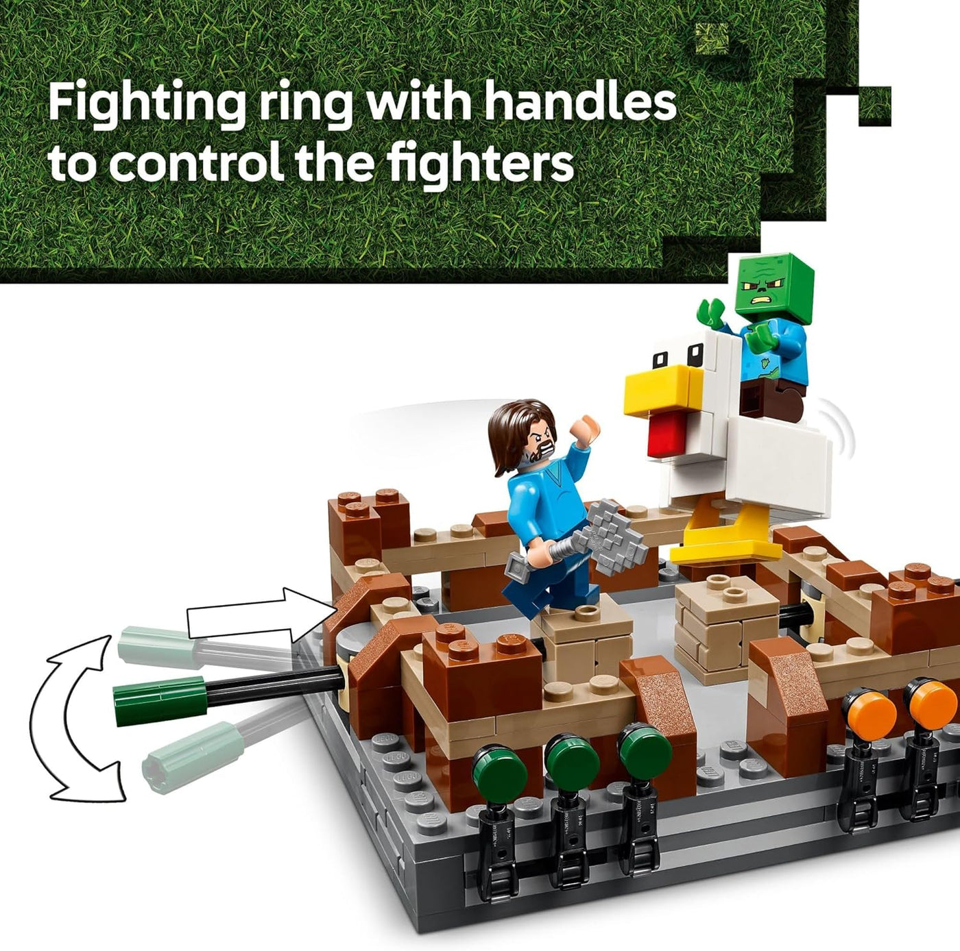 LEGO Minecraft - Woodland Mansion Fighting Ring Set 21272 |  | Safari Ltd®