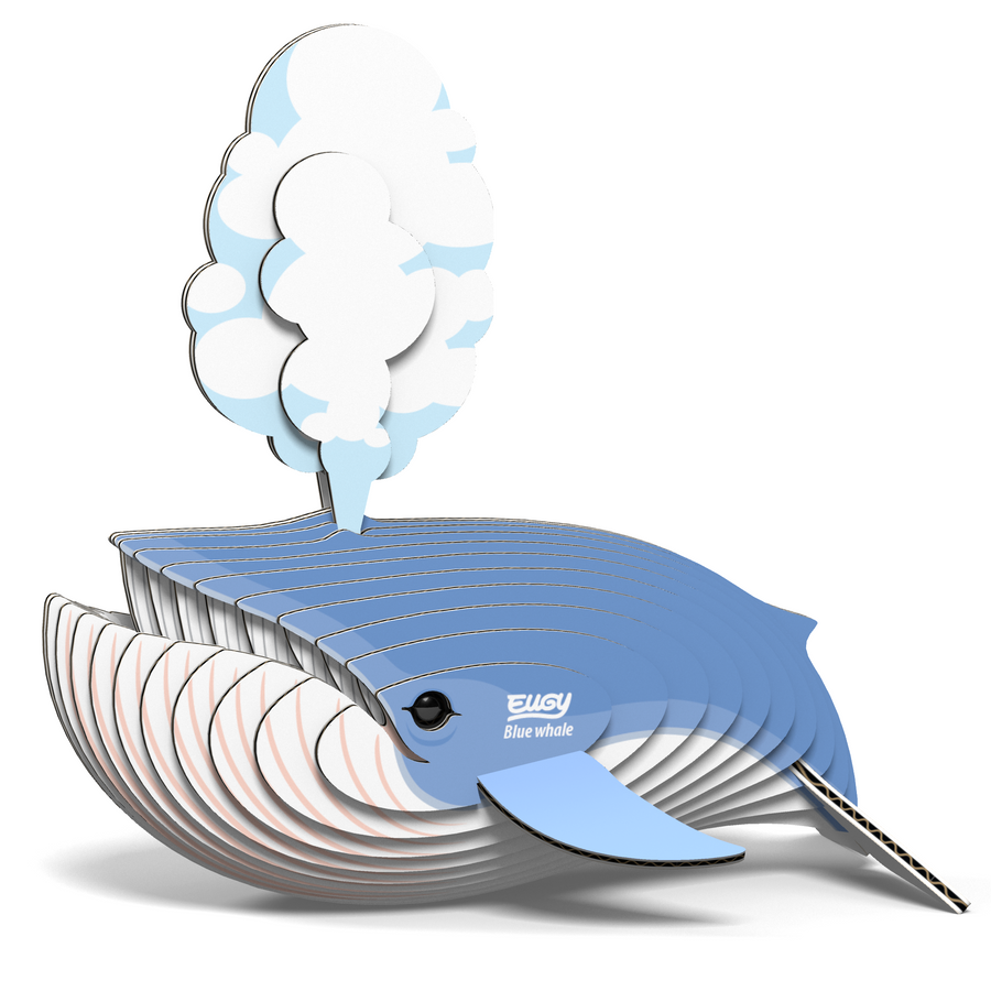 EUGY Blue Whale 3D Puzzle | Eugy | Safari Ltd®